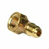 Thrifco Plumbing #50 1/4 Inch Flare x 1/4 InchFIP Brass 90 Elbow Adapter 4401172